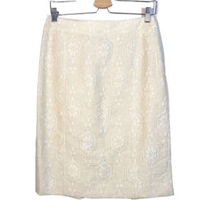 ANNELORE NYC Lace Embroidered Skirt